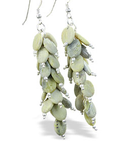 SKU 15009 - a Jasper earrings Jewelry Design image