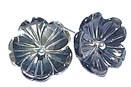 SKU 15052 - a Shell earrings Jewelry Design image