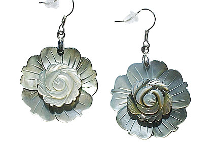 SKU 15056 - a Shell earrings Jewelry Design image