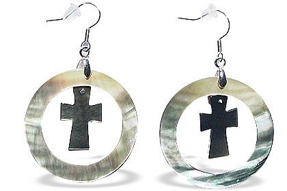 SKU 15066 - a Shell earrings Jewelry Design image