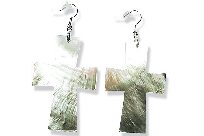 SKU 15069 - a Shell earrings Jewelry Design image