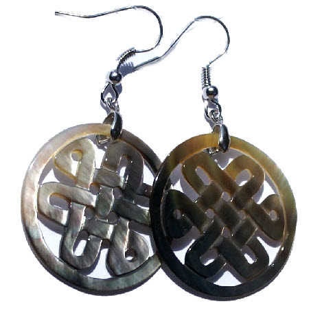 SKU 15087 - a Shell Earrings Jewelry Design image