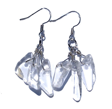 SKU 15092 - a Quartz Earrings Jewelry Design image