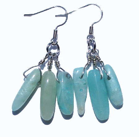 SKU 15096 - a Quartz Earrings Jewelry Design image