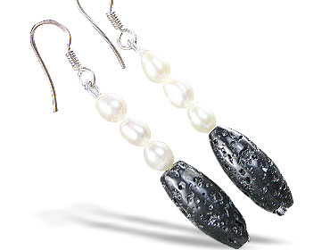 SKU 15186 - a Pearl earrings Jewelry Design image
