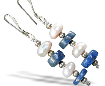SKU 15197 - a Pearl earrings Jewelry Design image