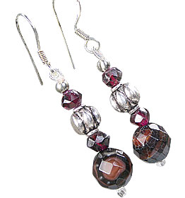 SKU 15207 - a Agate earrings Jewelry Design image