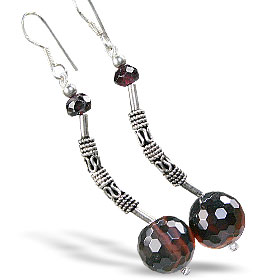 SKU 15208 - a Agate earrings Jewelry Design image