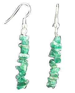 SKU 1536 - a Aventurine Earrings Jewelry Design image