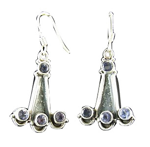 SKU 1550 - a Iolite Earrings Jewelry Design image