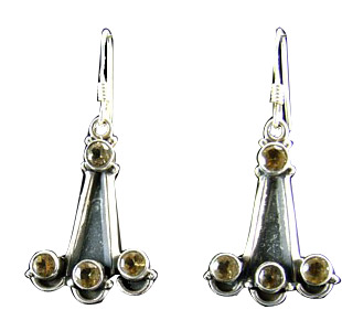 SKU 1551 - a Citrine Earrings Jewelry Design image