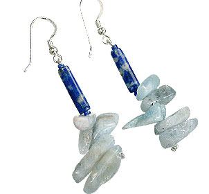 SKU 15587 - a Lapis Lazuli Earrings Jewelry Design image