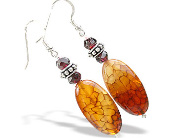 SKU 15592 - a Onyx Earrings Jewelry Design image