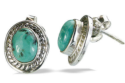 SKU 1588 - a Turquoise Earrings Jewelry Design image