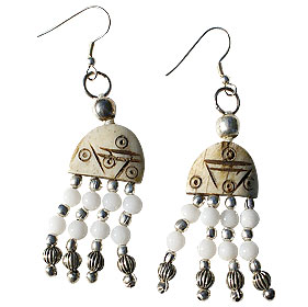 SKU 16038 - a Quartz Earrings Jewelry Design image