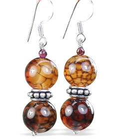 SKU 16130 - a Onyx Earrings Jewelry Design image