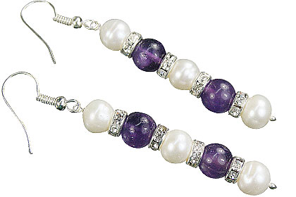 SKU 16149 - a Pearl Earrings Jewelry Design image