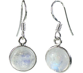 SKU 16154 - a Moonstone Earrings Jewelry Design image