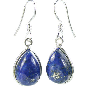 SKU 16161 - a Lapis Lazuli Earrings Jewelry Design image