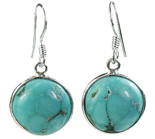 SKU 16167 - a Turquoise Earrings Jewelry Design image