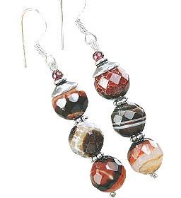 SKU 16176 - a Jasper earrings Jewelry Design image
