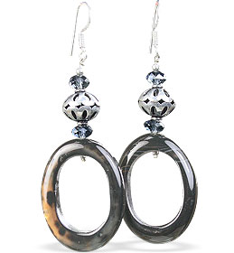 SKU 16271 - a Onyx Earrings Jewelry Design image
