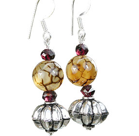 SKU 16272 - a Onyx Earrings Jewelry Design image