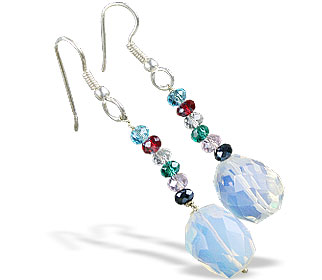 SKU 16383 - a Multi-stone Earrings Jewelry Design image