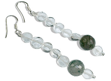 SKU 16394 - a Crystal earrings Jewelry Design image