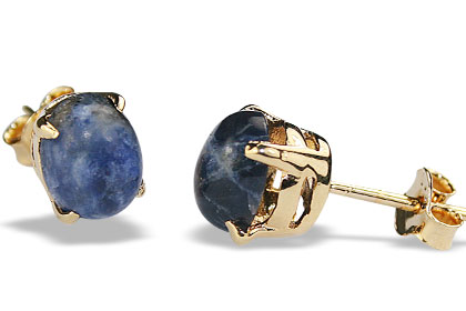 SKU 16444 - a Sodalite earrings Jewelry Design image