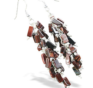 SKU 16505 - a Aventurine earrings Jewelry Design image