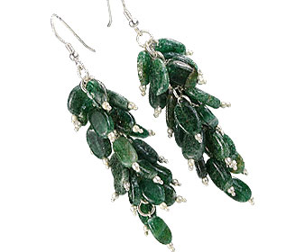 SKU 16514 - a Aventurine earrings Jewelry Design image