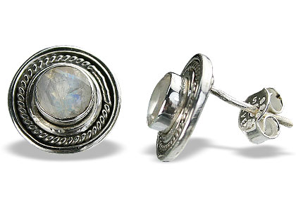 SKU 16596 - a Moonstone Earrings Jewelry Design image