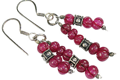 SKU 16742 - a Onyx Earrings Jewelry Design image