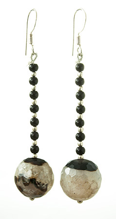 SKU 17631 - a Multi-stone Earrings Jewelry Design image