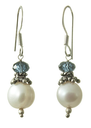 SKU 17634 - a Pearl Earrings Jewelry Design image