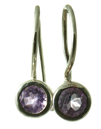 SKU 17642 - a Amethyst Earrings Jewelry Design image