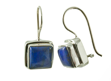SKU 17643 - a Lapis lazuli Earrings Jewelry Design image