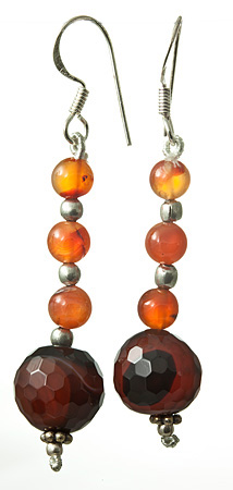 SKU 17673 - a Onyx Earrings Jewelry Design image