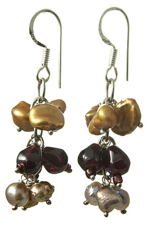 SKU 17676 - a Pearl Earrings Jewelry Design image