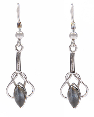 SKU 18324 - a Labradorite Earrings Jewelry Design image