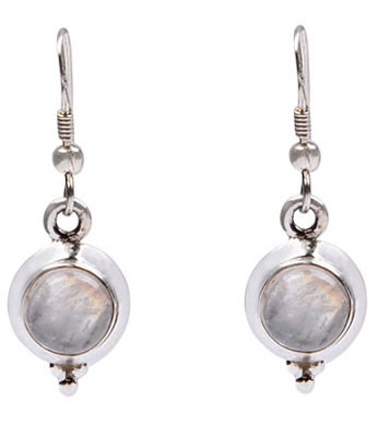 SKU 18458 - a Moonstone Earrings Jewelry Design image