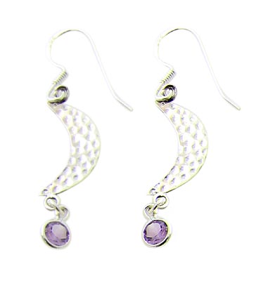 SKU 21053 - a Amethyst Earrings Jewelry Design image
