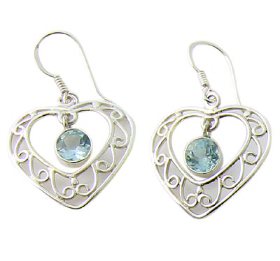 SKU 21054 - a Topaz Earrings Jewelry Design image