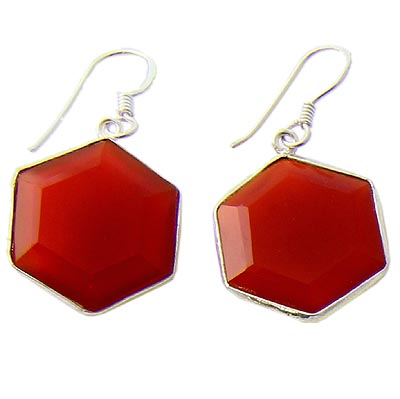 SKU 21056 - a Carnelian Earrings Jewelry Design image