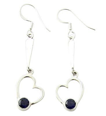 SKU 21065 - a Iolite Earrings Jewelry Design image