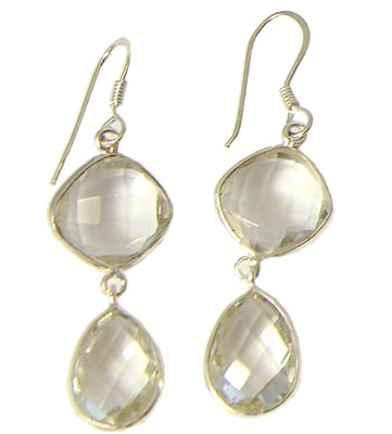 SKU 21073 - a Crystal Earrings Jewelry Design image