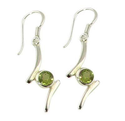 SKU 21080 - a Peridot Earrings Jewelry Design image