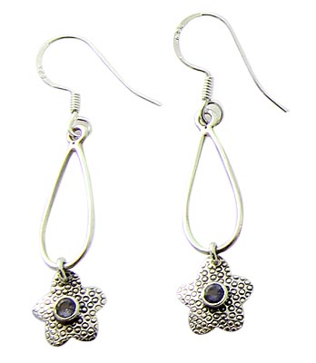 SKU 21082 - a Iolite Earrings Jewelry Design image