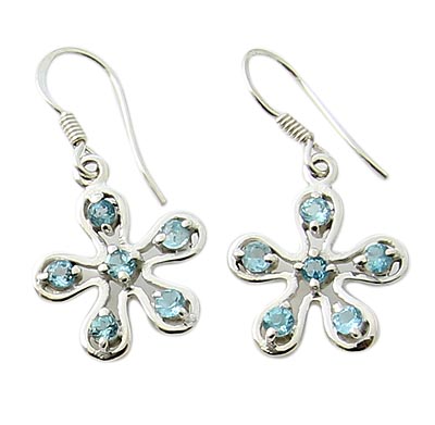 SKU 21091 - a Topaz Earrings Jewelry Design image